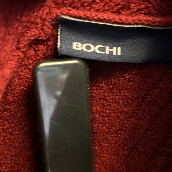 Burgundy Poncho - Picture 3 of 6